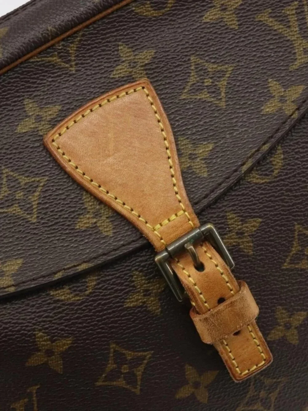 LOUIS VUITTON Monogram Jeune Fille MM Shoulder Bag M51226 LV Auth 188422